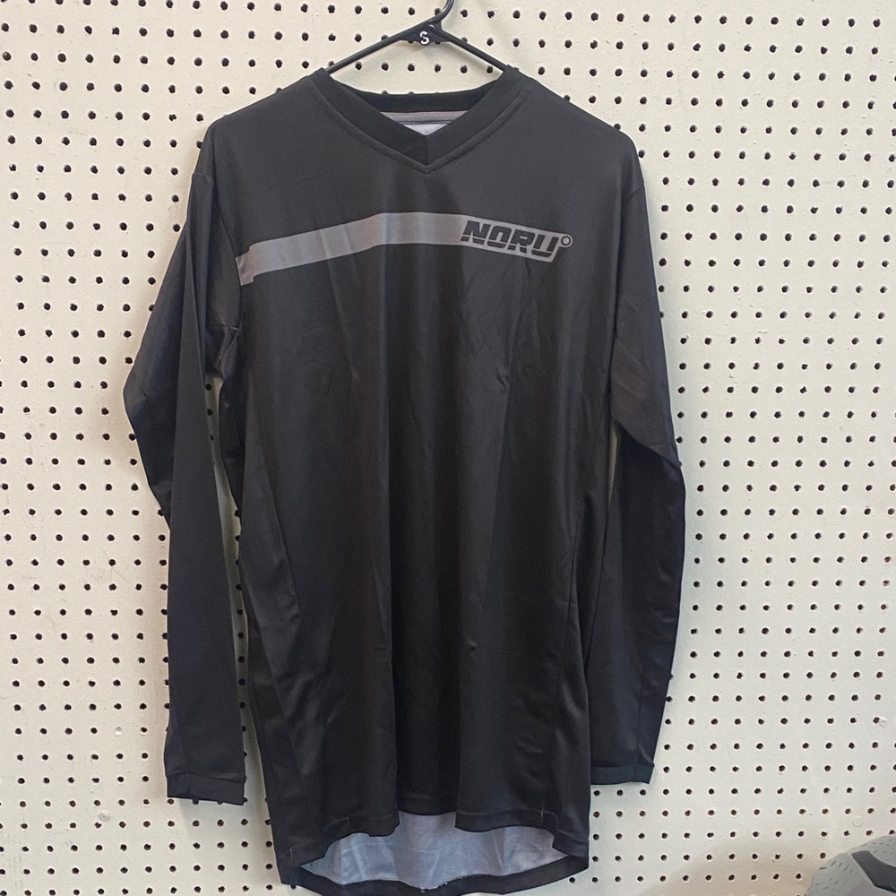 NORU Sugo Men's Black Long Sleeve Jersey Off-road MX